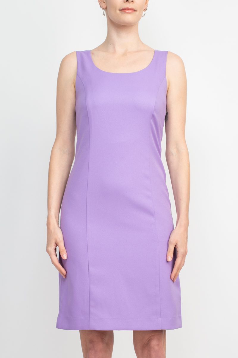 Tahari ASL Scoop Neck 2 Piece Dress