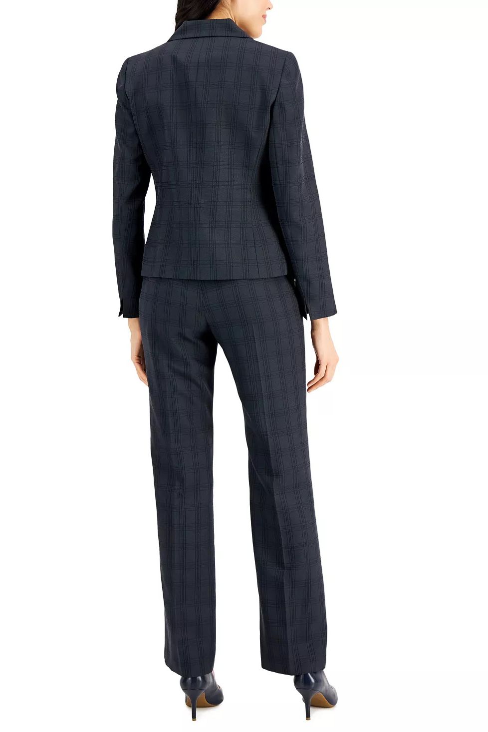 Le Suit Notched Collar Pants Suit