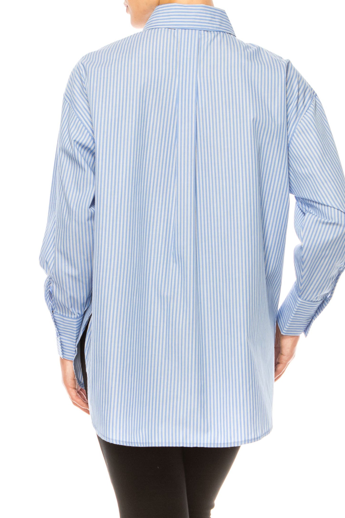 Hester & Orchard Long Sleeve Striped Shirt