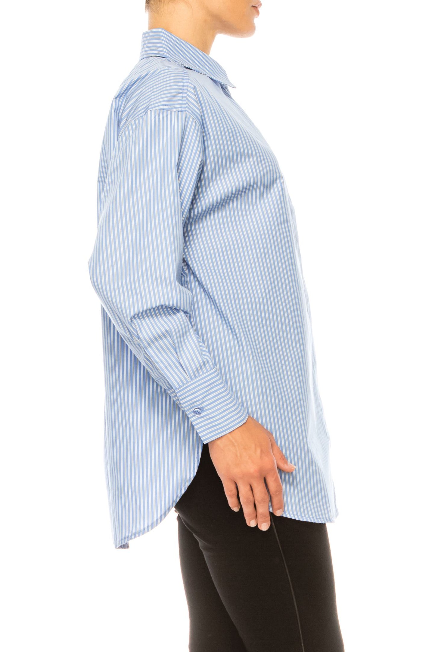 Hester & Orchard Long Sleeve Striped Shirt