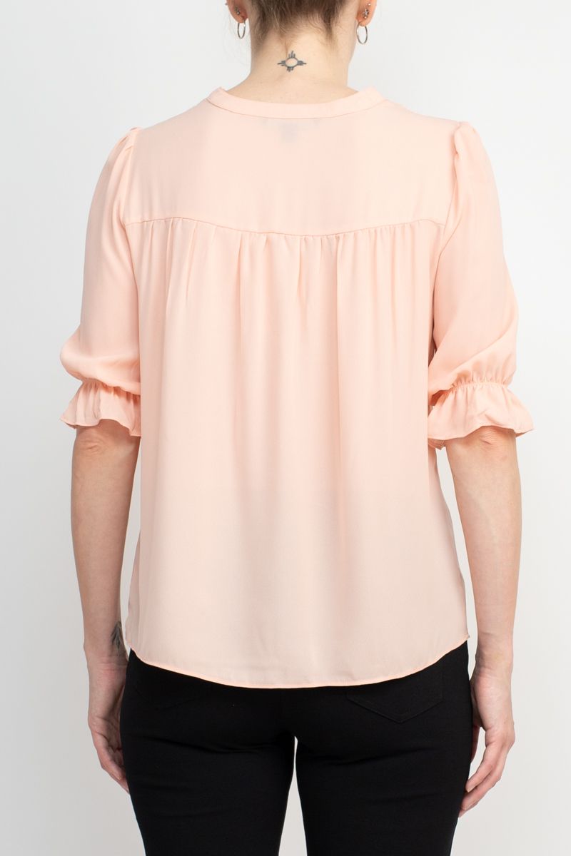 Zac & Rachel Lace V-Neck Top